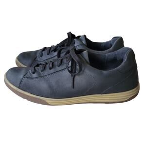 ECCO Soft 7 Black Leather Sneakers Women’s 8 (EU 39) Comfort Casual